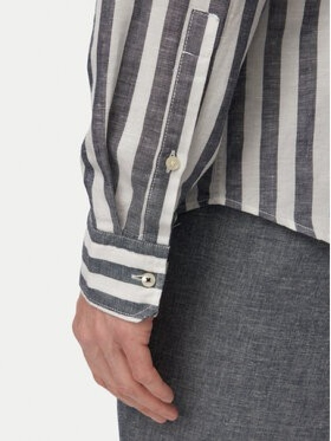 JOOP! Koszula Pit1 30102693 Granatowy Slim Fit