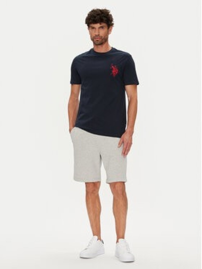 U.S. Polo Assn. T-Shirt MUP4367 Granatowy Regular Fit