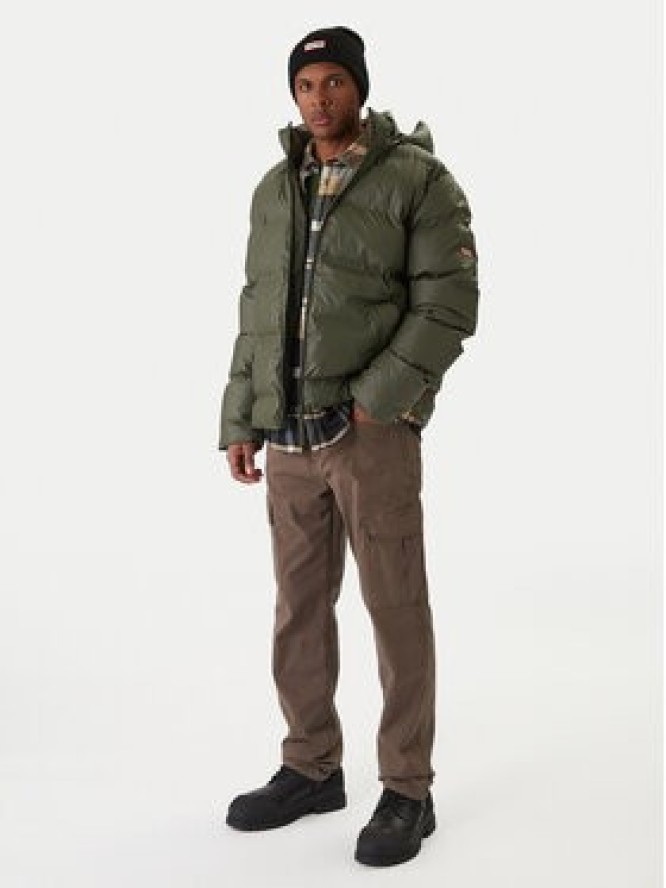 Hunter Kurtka zimowa Wiley HARM0021252 Zielony Regular Fit