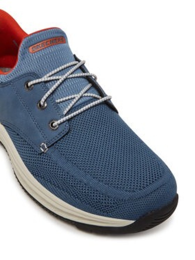 Skechers Sneakersy Meroe-Alden 205467/BLU Niebieski