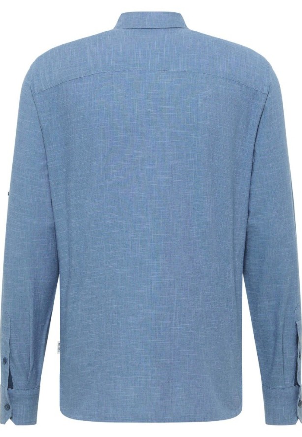 Męska Koszula Mustang Style Rawlins Middle Blue Two Tone 1017536 12722