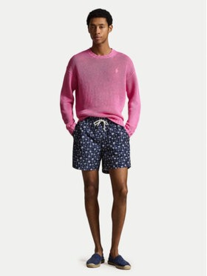 Polo Ralph Lauren Szorty kąpielowe 710B13661001 Granatowy Classic Fit