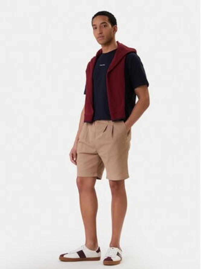 Nautica T-Shirt NCC04498 Granatowy Regular Fit