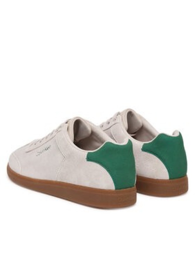 Calvin Klein Sneakersy Low Cupsole Laceup Su HM0HM01946 Beżowy
