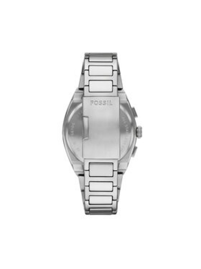 Fossil Zegarek Everett Chronograph FS6105 Srebrny