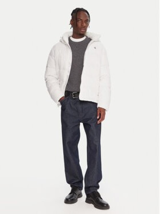 Calvin Klein Jeans Kurtka puchowa LV04RC518G Biały Regular Fit