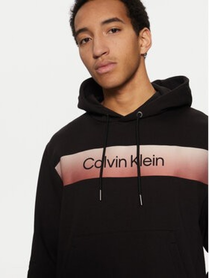 Calvin Klein Bluza K10K114466 Czarny Regular Fit