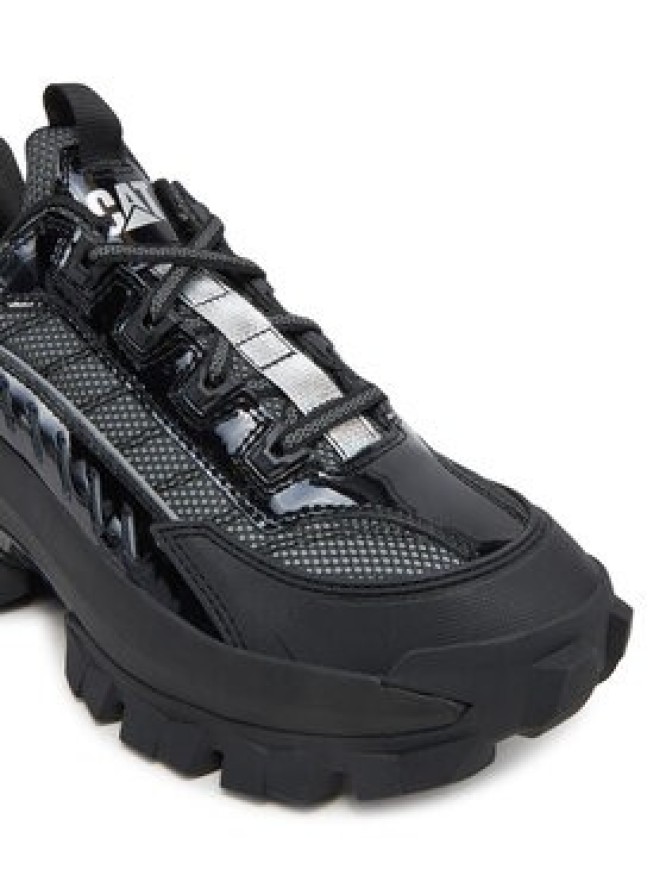 CAT Footwear Sneakersy Intruder Max Lace Chrometallic P726284 Czarny