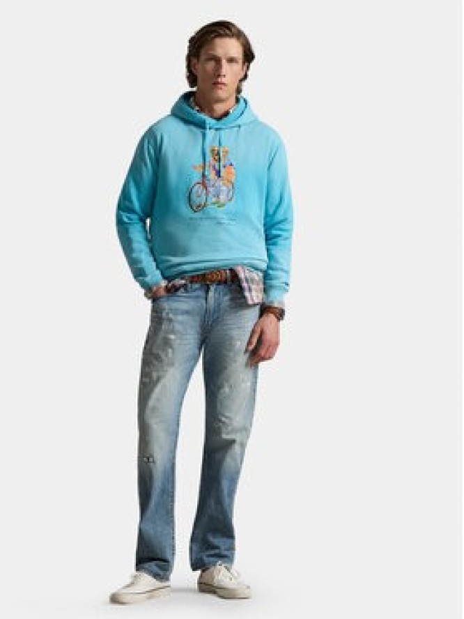 Polo Ralph Lauren Bluza 710B14624001 Niebieski Regular Fit