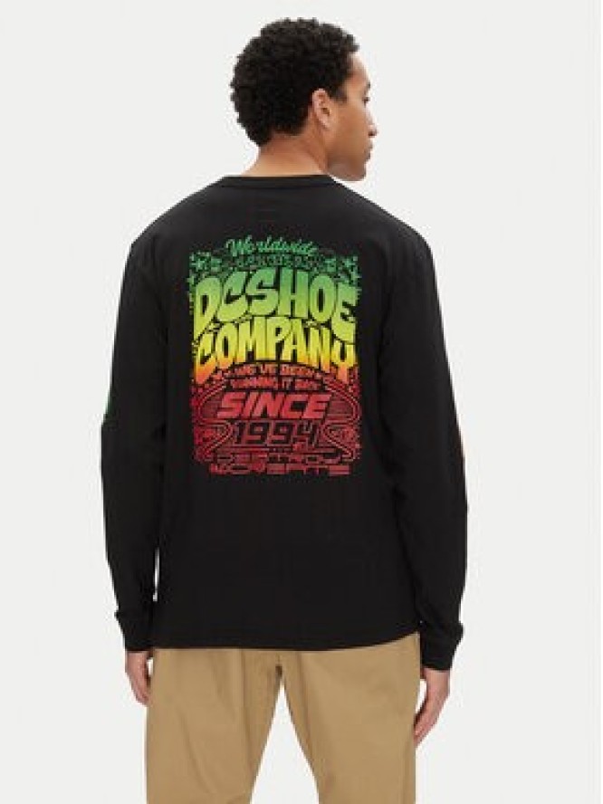 DC Shoes Longsleeve ADYZT05474 Czarny Standard Fit