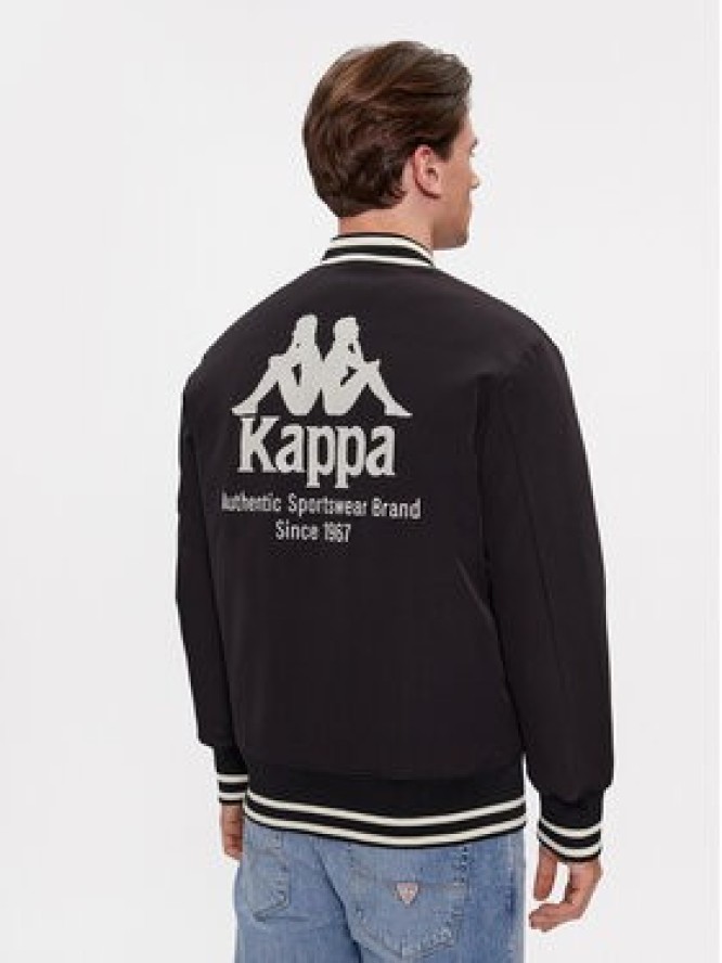 Kappa Kurtka bomber Authentic Gomin 331H2MW Czarny Comfort Fit