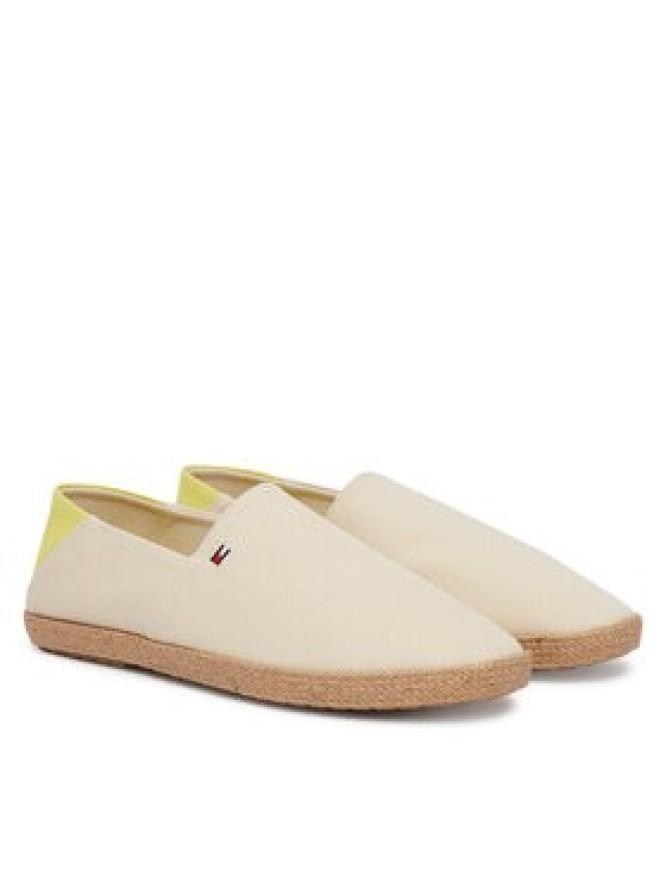 Tommy Hilfiger Espadryle Core Hilfiger Espadrille Textile FM0FM05792 Beżowy