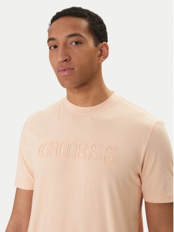 Guess T-Shirt Z2YI11 J1314 Pomarańczowy Regular Fit