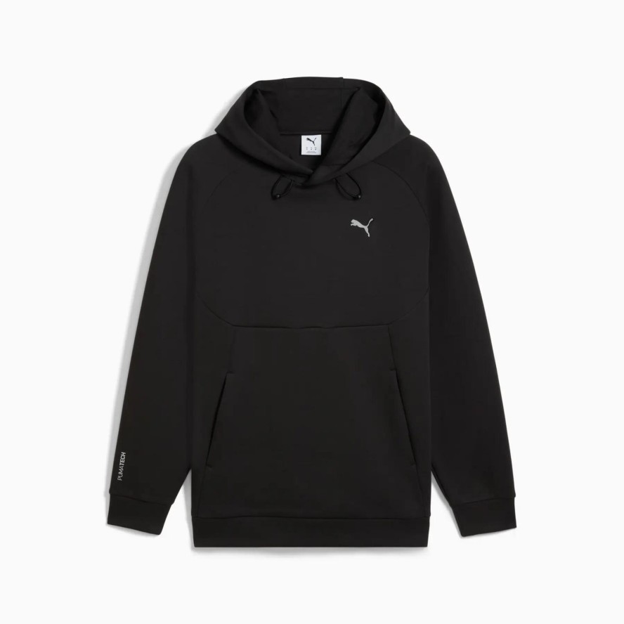 Bluza z kapturem męska Puma PUMATECH GRAPHIC RELAXED DK, rozmiar L