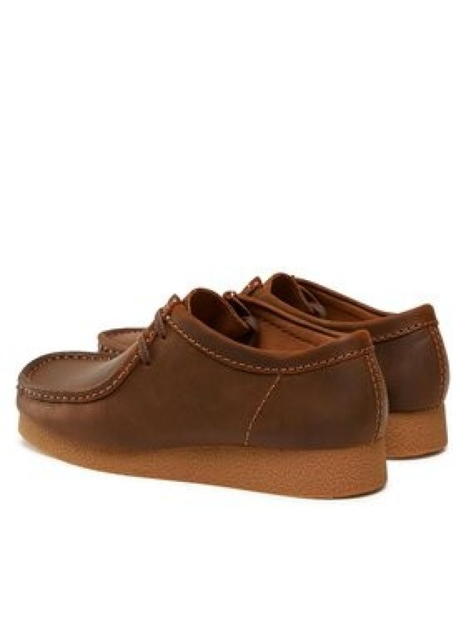 Clarks Mokasyny Wallabee Evo 261728197 Brązowy