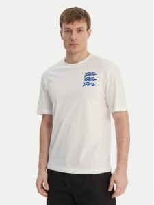 HUGO T-Shirt Nalien 50560060 Biały Regular Fit