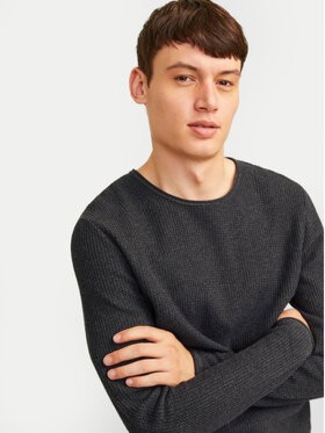 Jack & Jones Sweter Cooper 12258407 Szary Regular Fit