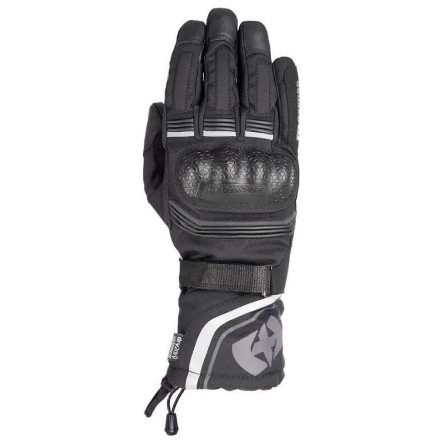 Śródsezonowe rękawice motocyklowe Oxford Montreal 4.0 MS Dry2Dry Stealth