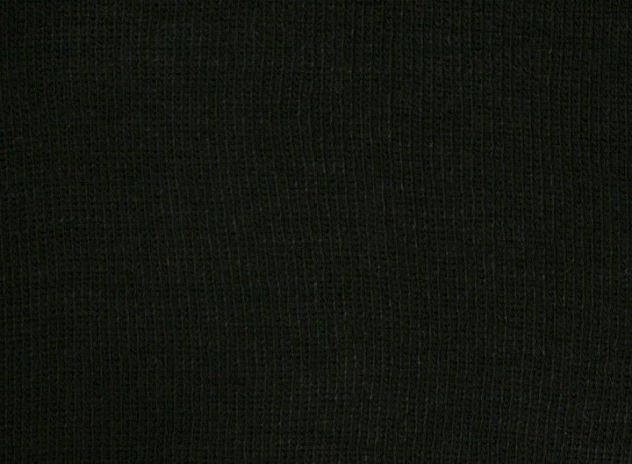 Czarny Męski Komin, Składany na Raz, Wąski, Ciepły, Zimowy – Pako Jeans