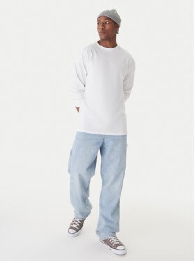 Quiksilver Longsleeve Salt Water EQYZT08206 Biały Regular Fit