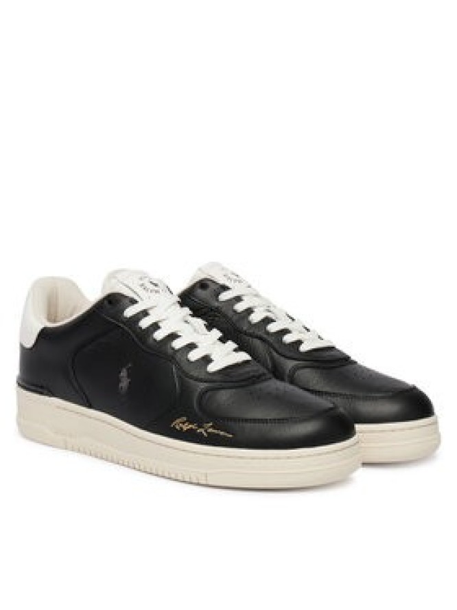 Polo Ralph Lauren Sneakersy 809P13086002 Czarny