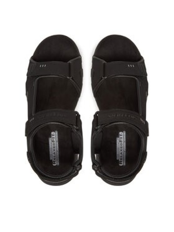 Skechers Sandały Garver-Louden 64487/BLK Czarny