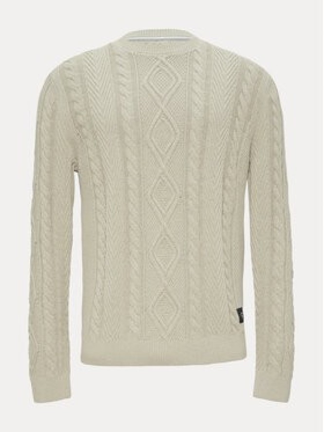 s.Oliver Sweter 2152198 Beżowy Regular Fit