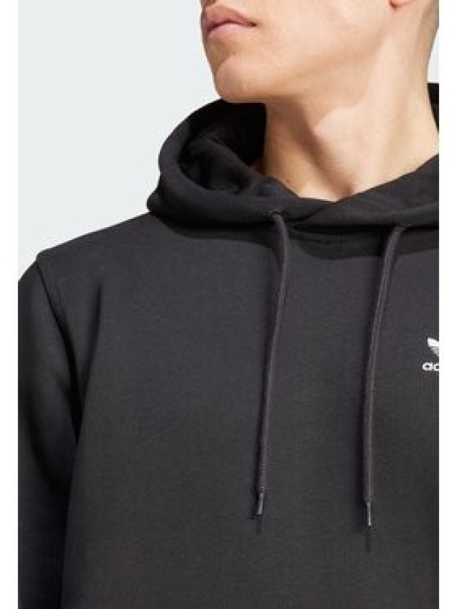 adidas Bluza Trefoil Essentials IY4930 Czarny Regular Fit