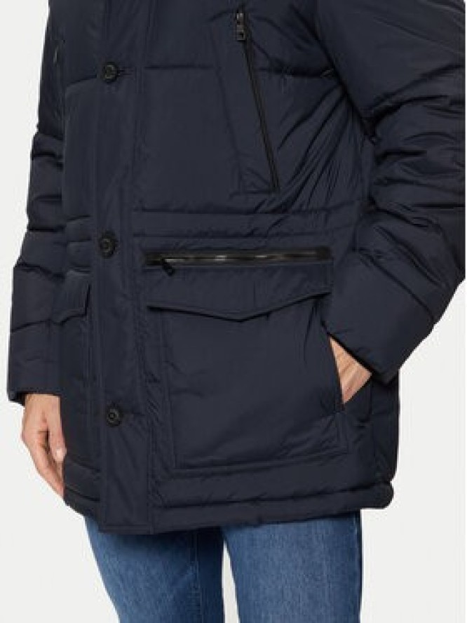 Bugatti Kurtka zimowa 670613 61044 Granatowy Regular Fit