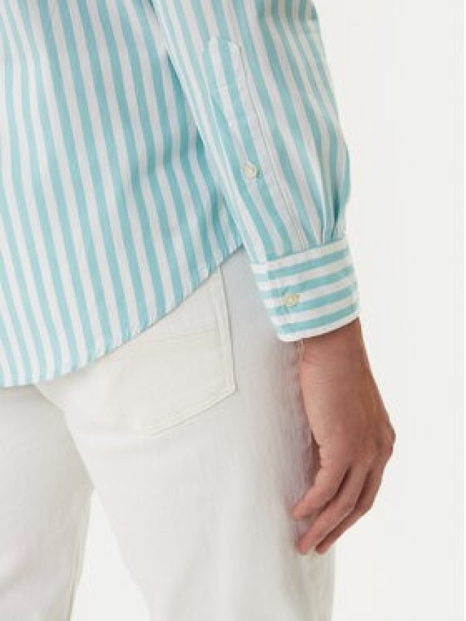 Tommy Hilfiger Koszula MW0MW42440 Zielony Regular Fit