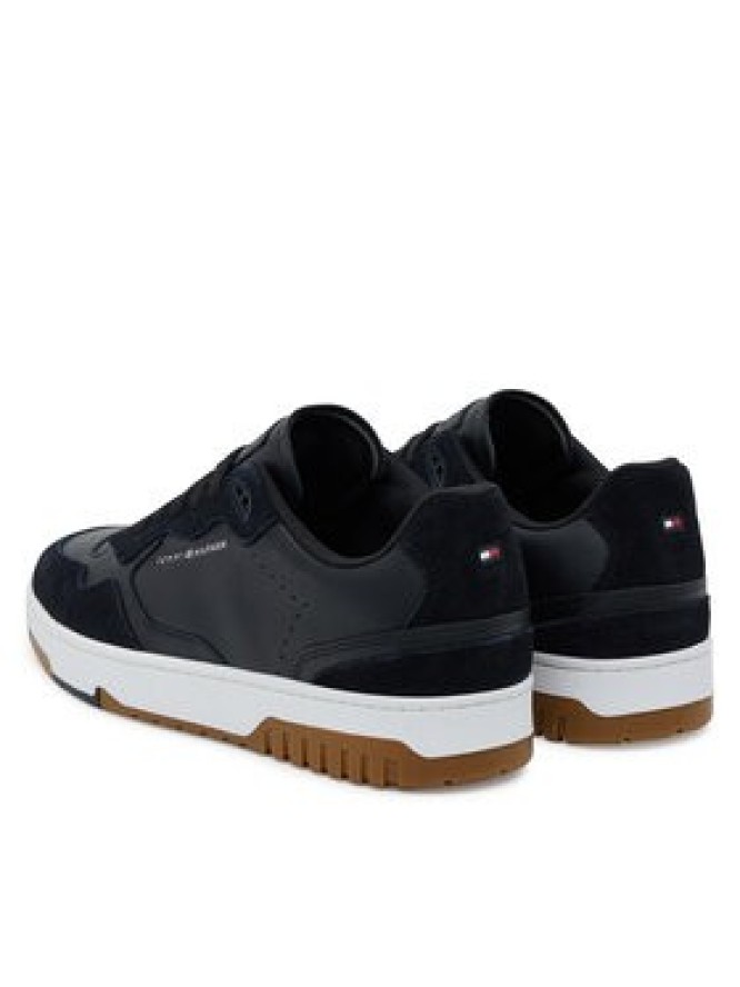 Tommy Hilfiger Sneakersy Th Basket Better Mix FM0FM05520 Czarny