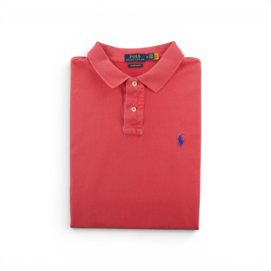 Second life - Polo męskie Slim Fit Polo Ralph Lauren - Stan dobry