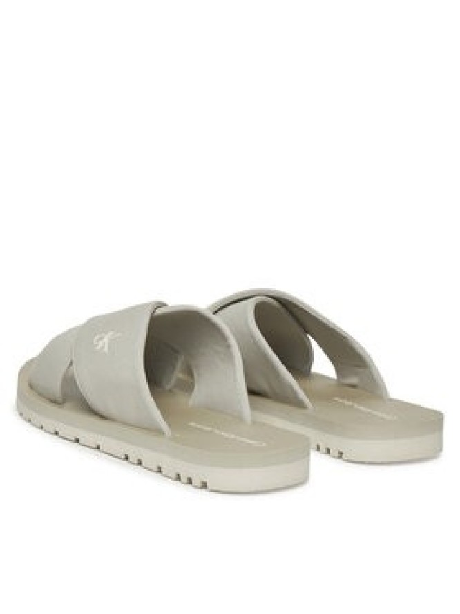 Calvin Klein Jeans Klapki Cross Sandal Crxs Tx YM0YM01223 Szary