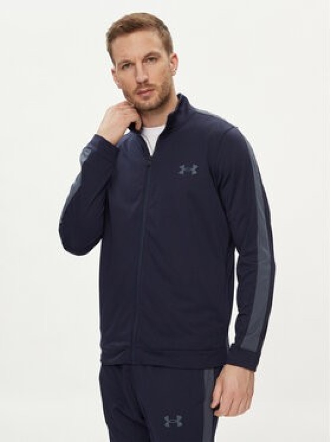 Under Armour Dres Ua Knit Track Suit 1357139-410 Granatowy Fitted Fit