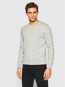 United Colors Of Benetton Sweter 1098U1I76 Szary Regular Fit