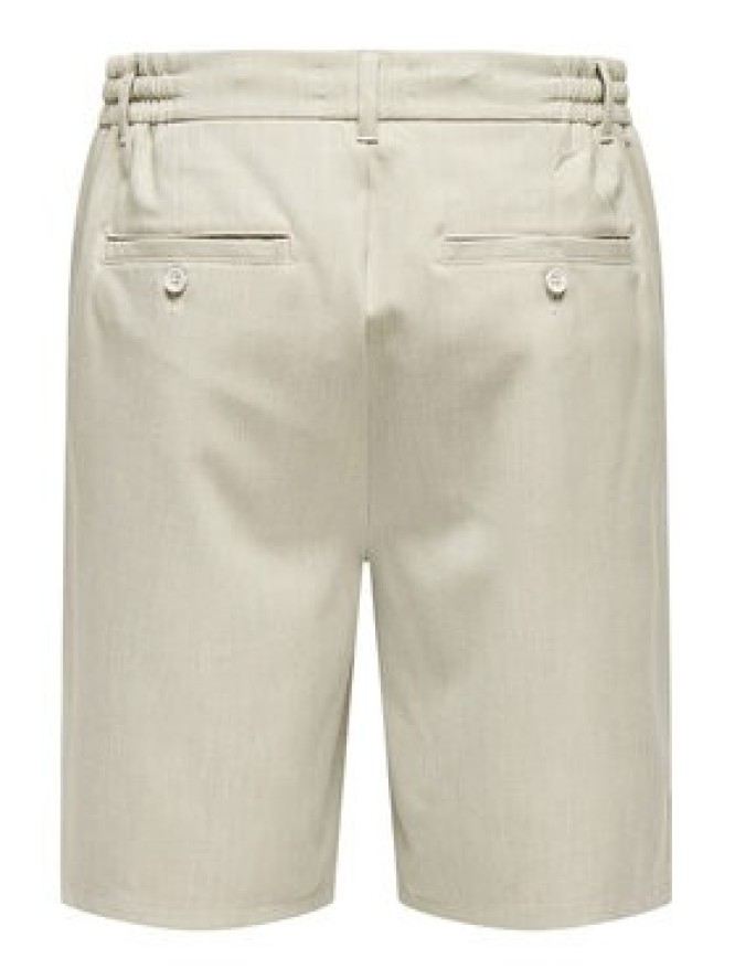 Only & Sons Szorty materiałowe Lou 22032473 Beżowy Regular Fit