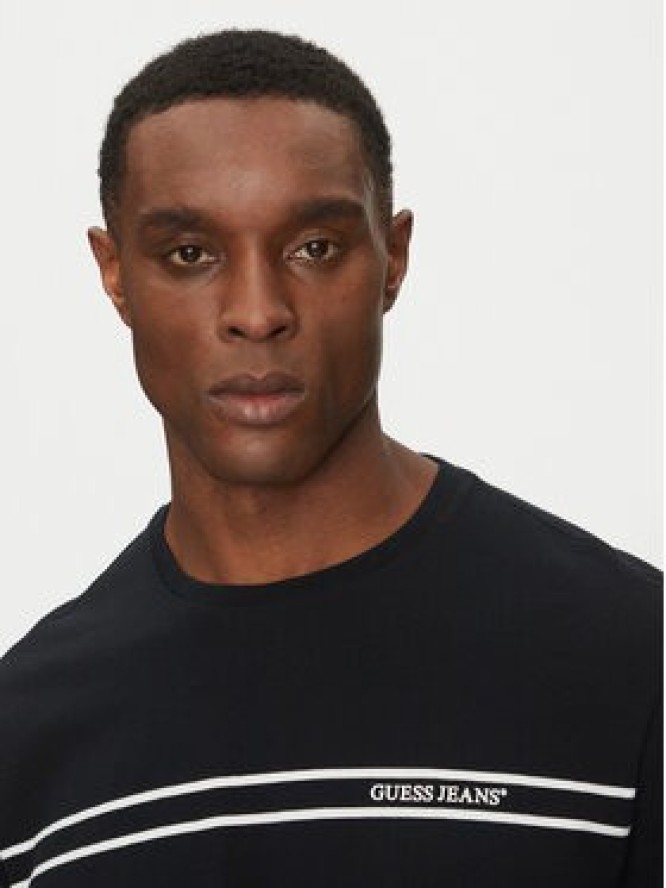 Guess Jeans T-Shirt M5RI78 KCPQ1 Czarny Regular Fit