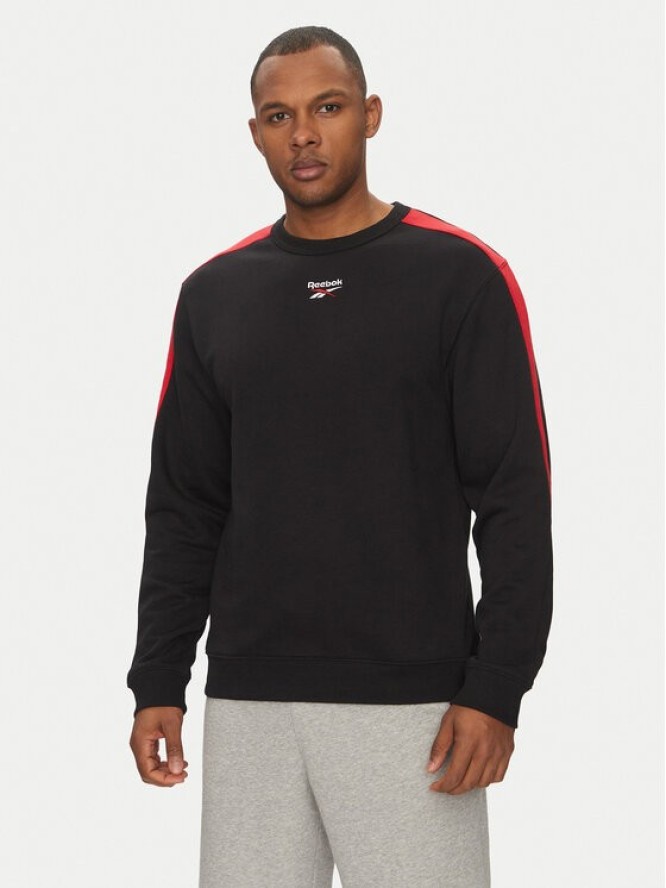 Reebok Bluza 100215502 Czarny Regular Fit