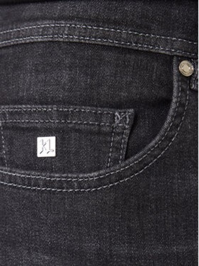 KARL LAGERFELD Jeansy 265501 500843 Czarny Slim Fit