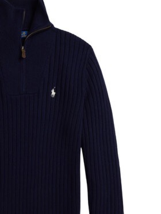 Polo Ralph Lauren Sweter 710974167001 Granatowy Regular Fit