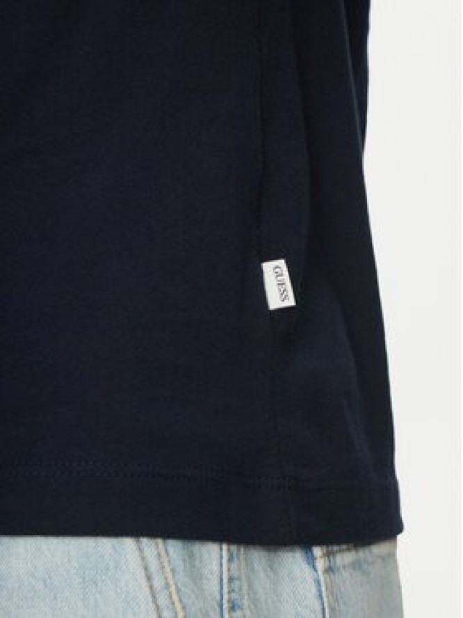 Guess Jeans T-Shirt M5GI55 K8FQ4 Granatowy Regular Fit