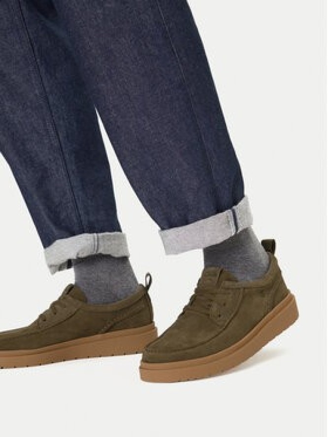 Clarks Półbuty Polden Moc 26180869 Zielony