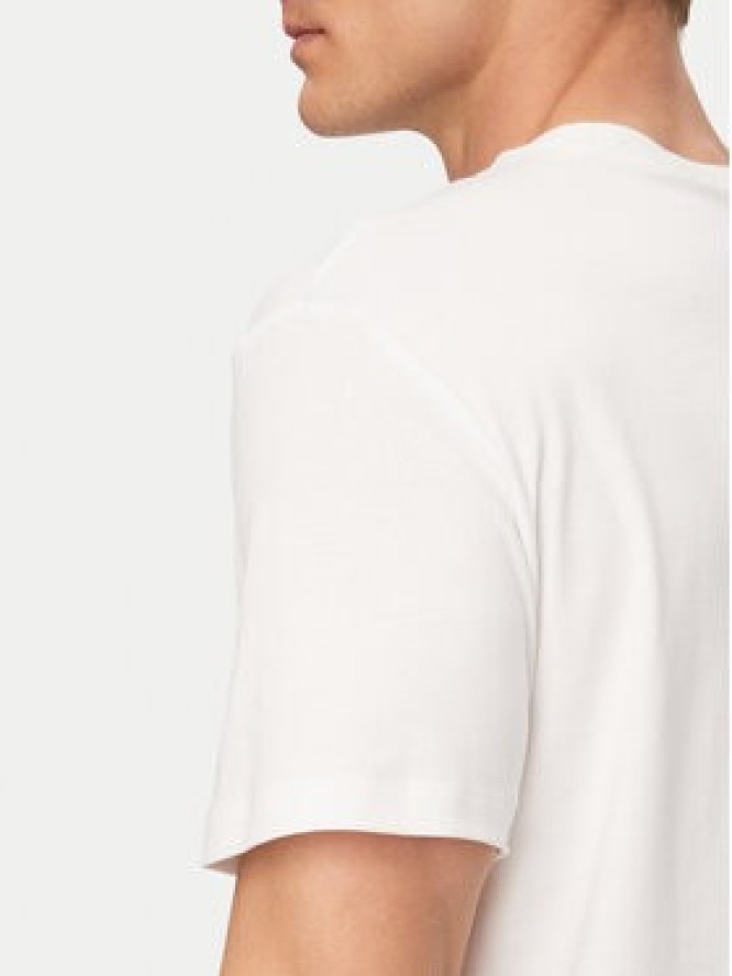Calvin Klein T-Shirt LV04LF243G Biały Regular Fit
