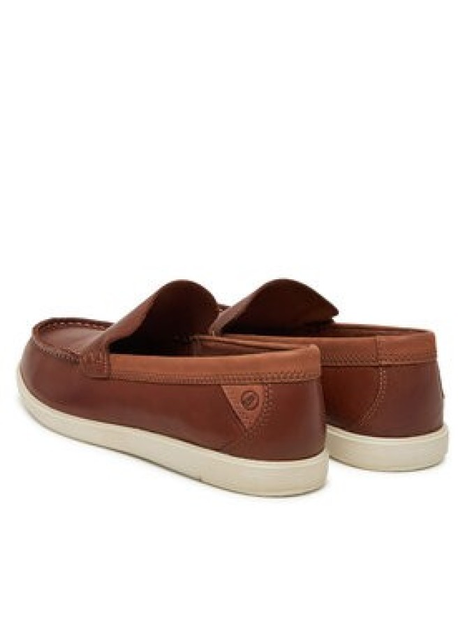 Clarks Mokasyny Bratton Loafer 26181279 Brązowy