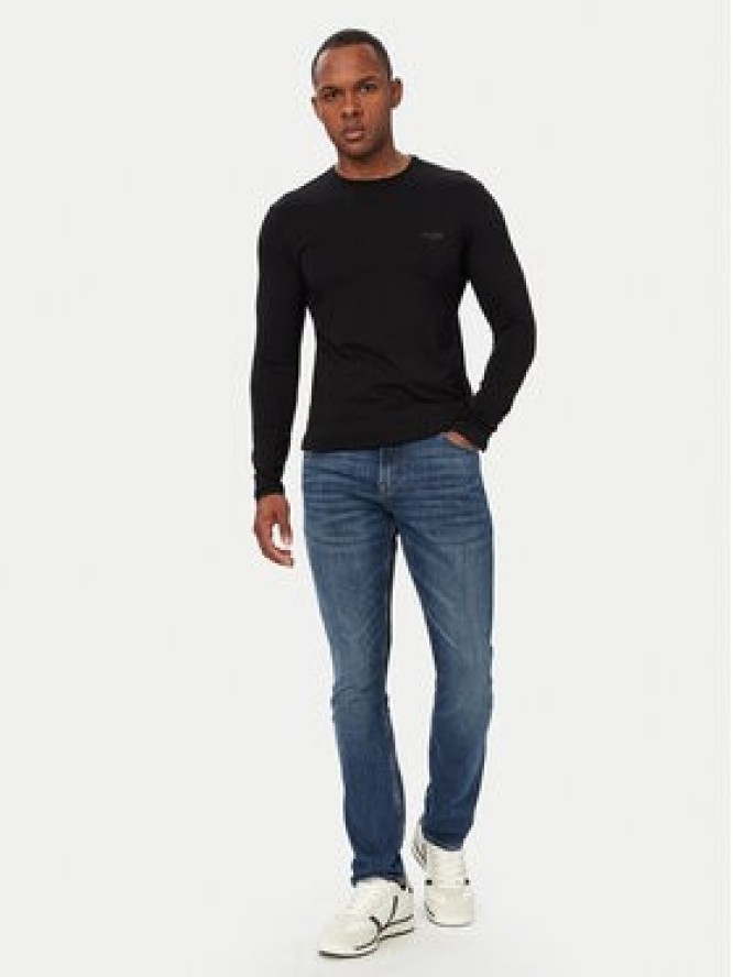 Guess Longsleeve M6YI28 K3733 Czarny Regular Fit