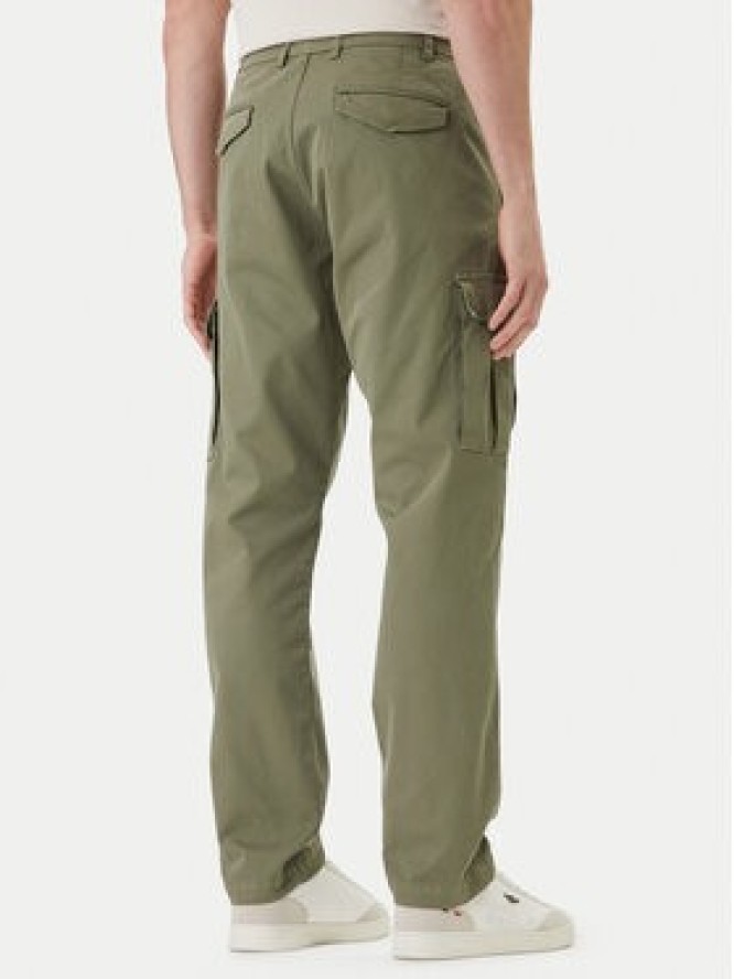 Aeronautica Militare Spodnie materiałowe 261PA1718UCT04331 Zielony Regular Fit