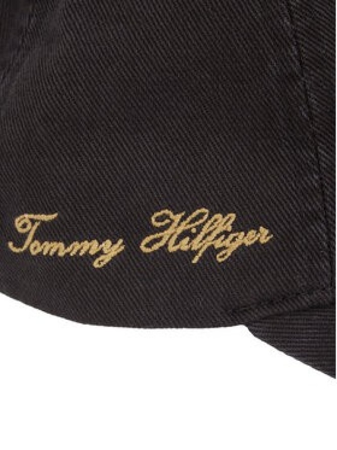 Tommy Hilfiger Czapka z daszkiem Seasonal Flag Wash 6 Panel Cap AM0AM13348 Czarny