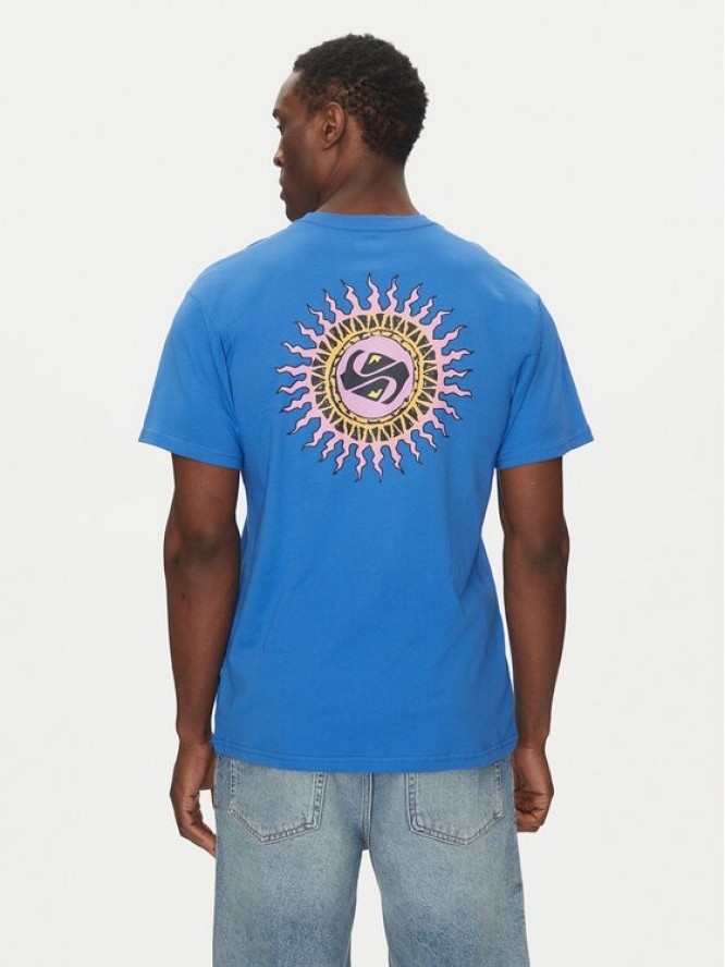 Quiksilver T-Shirt EQYZT08046 Niebieski Regular Fit