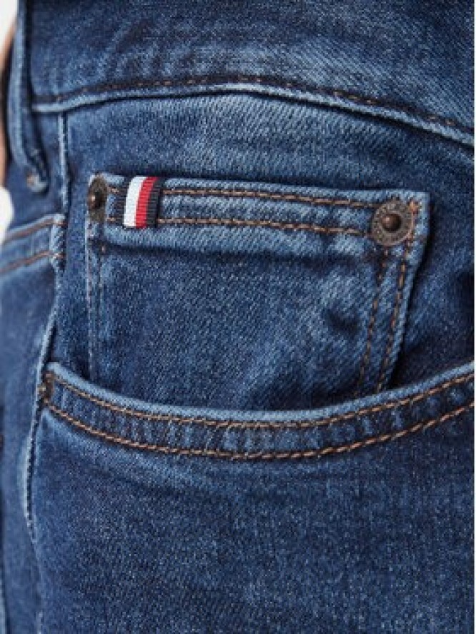 Tommy Hilfiger Jeansy Bleecker MW0MW41905 Niebieski Slim Fit