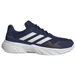 Buty tenisowe adidas CourtJam Control 3 Niebieskie